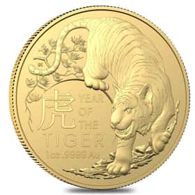 2022 1 oz Gold Lunar Tiger Royal Australia | Bullion Exchanges