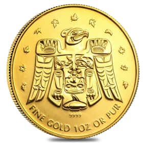 2009 Canada 1 oz $50 Vancouver Olympics Gold Coin