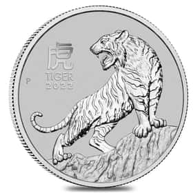 2022 1 oz Platinum Lunar Year of The Tiger | Bullion Exchanges
