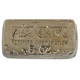 APMEX 5トロイオンス 999ファインシルバー約155g 5 oz Silver Bar .999 Fine - APMEX | eBay
