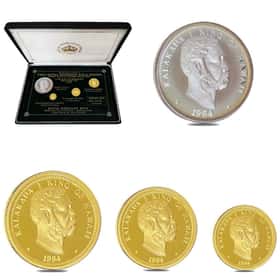 1994 Gold / Silver Hawaiian King Kalakaua Set |Bullion Exchanges