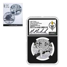 2024 Samoa 1 oz Light of Liberty HR Silver NGC PF 70
