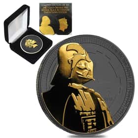 2017 1 oz Darth Vader Silver Ruthenium | Bullion Exchanges