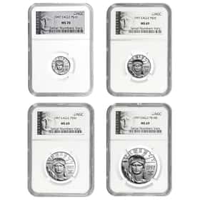 1997 Platinum American Eagle Set NGC | Bullion Exchanges