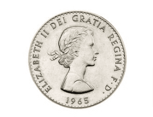 First Effigy of Queen Elizabeth