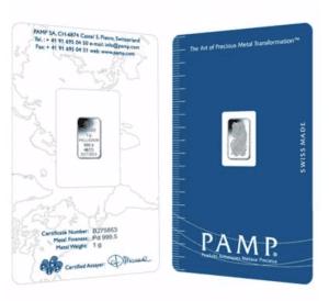 Palladium PAMP Bars