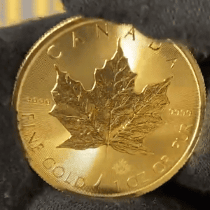 2022 1 oz Canadian Gold Maple Leaf $50 Coin .9999 Fine BU