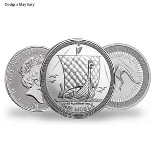 1 oz Generic Platinum Coin .9995 Fine (Varied Condition)