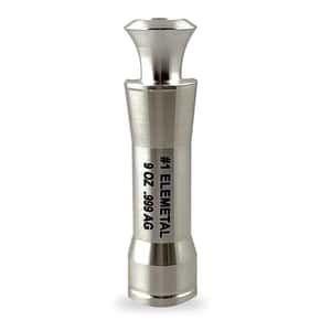9 oz Silver Duck Call Shaped Bar .999 Fine