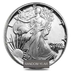 1 oz Proof Silver American Eagle (Abrasions, Random Year)