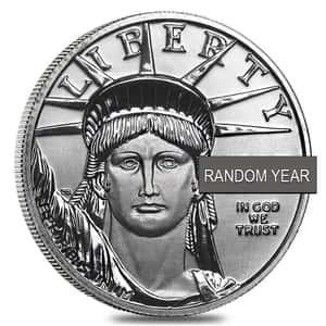 1/4 oz Platinum American Eagle (Random Year)
