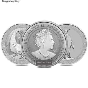 1/3 oz Platinum Coin Random Mint .999+ Fine BU/Proof