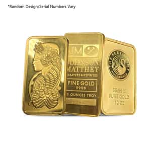 10 oz Generic Gold Bar .999+ Fine (Secondary Market)