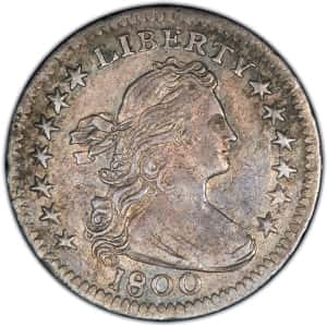1796 - 1805 Draped Bust Half Dime