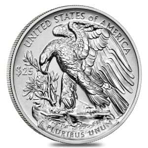 Palladium Coin Reverse
