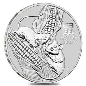 The Silver Australian Lunar Series Design - Mouse / Rat