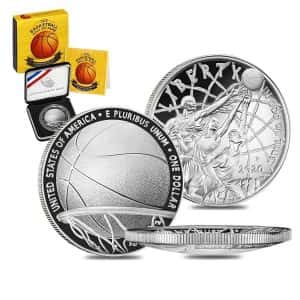US Mint Basketball Coins