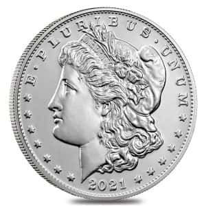 2021 Morgan Silver Dollar Centennial Coin 1921 100th Anniversary (w/Box & COA)