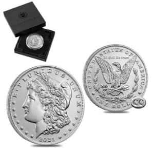 2021 Morgan Silver Dollar Centennial Coin CC Privy 1921 100th Anniversary (w/Box & COA)