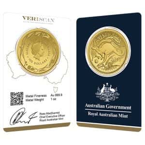 Gold Kangaroo Coin Royal Australian Mint 