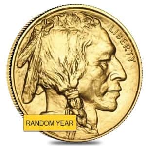 Gold Buffalo coin random year