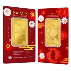 PAMP Suisse Koi Fish Gold Bar