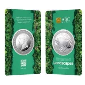 1 oz silver crocodile coin