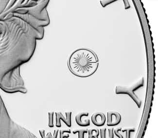 2025-W Laser Beam Privy Silver Eagle