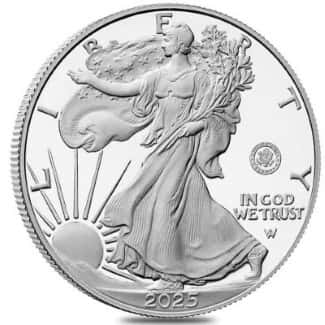 2025-W U.S. Army Privy Silver Eagle - Proof