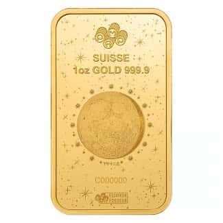 2026 1 oz PAMP Suisse Lunar Horse Gold Bar (in Assay) reverse