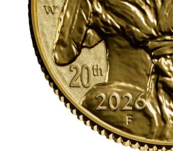 2026 Gold Buffalo 20th Privy Mark