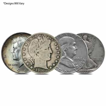 Bag of half discount dollars