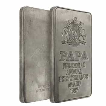 1987 Tiffany Co Perennial Annual Performance Award .925
