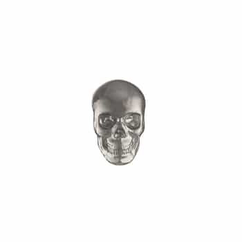 3.62 gram Mene Platinum Skull Charm .995 Fine