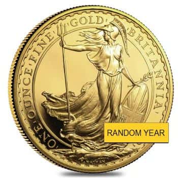 gold Britannia random year