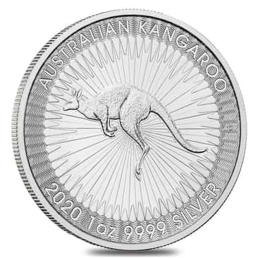 perth mint silver kangaroo reverse
