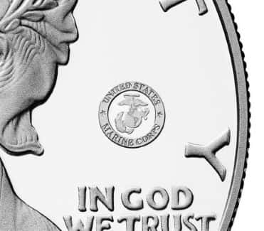 2025-P U.S. Marine Corps Privy Silver Eagle - Proof Coin