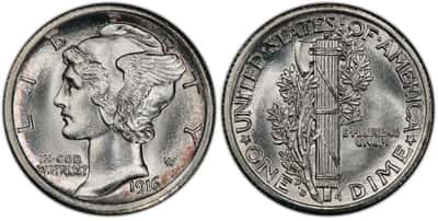 1916-D Mercury Dime: Rare Key Date with Iconic Design