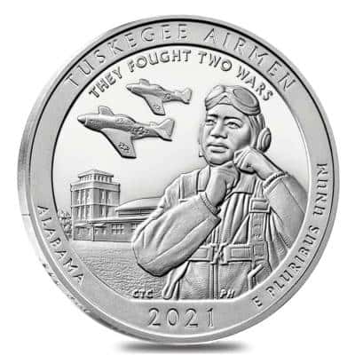 Tuskegee Airmen National Historic Site Silver Coin