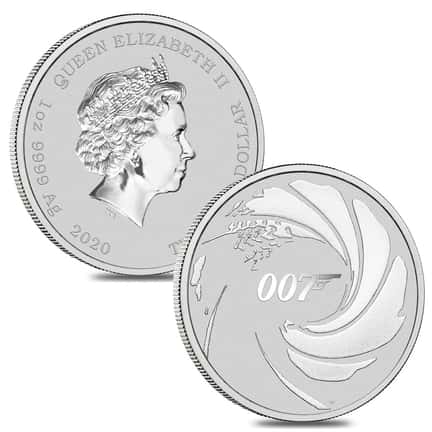 James Bond 007 Silver Coin 2