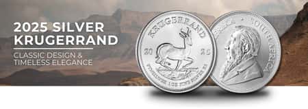 2025 South Africa 1 oz Silver Krugerrand Coins Now Available for Presale at Bullion Exchanges