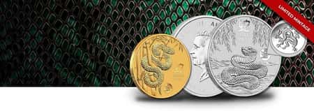Bullion Exchanges Exclusive: Lunar Snake With Dragon Privy Coins for 2025