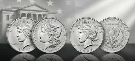 Presale Opens for 2025-S Morgan & Peace Reverse Proof Silver Dollars