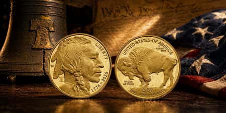 2026-W Proof Gold Buffalo Coin with Liberty Bell Privy