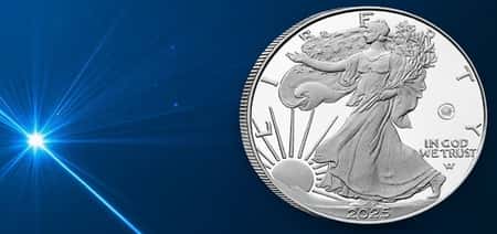 2025 Laser Engraved Silver Eagle Debuts at ANA World’s Fair