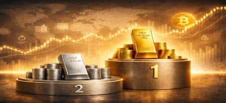 Gold and Silver Lead Global Assets by Market Capitalization