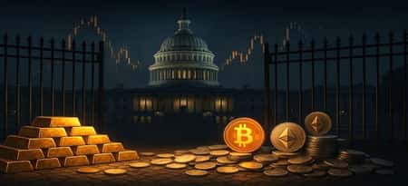 U.S. Government Shutdown Looms: What It Means for Gold, Silver & Crypto