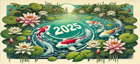 Koi Fish and the New Year: Symbols of Luck, Strength, and Transformation for 2025