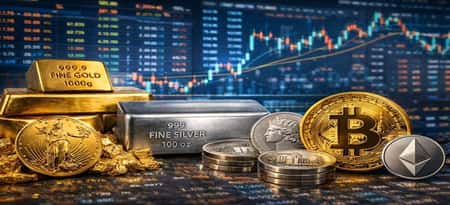 Weekly Market Report: Precious Metals & Crypto Trends – Mar. 13, 2026