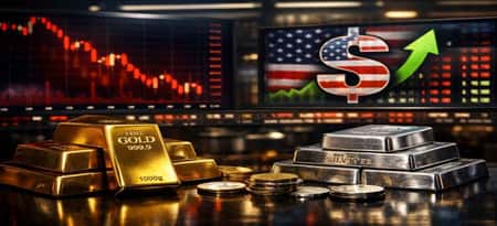Why Gold and Silver Prices Are Falling on Dollar Strength